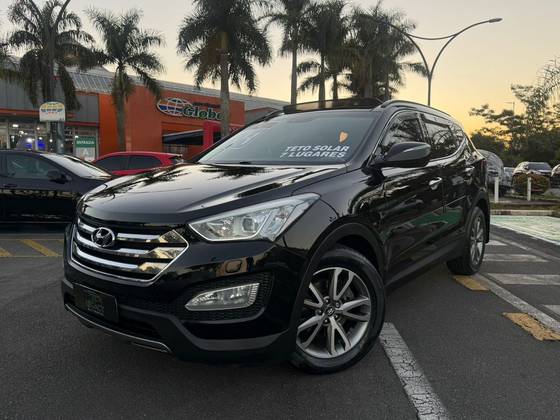 HYUNDAI SANTA FÉ 3.3 MPFI 4X4 7 LUGARES V6 270CV GASOLINA 4P AUTOMÁTICO HYUNDAI SANTA FÉ 3.3 MPFI 4X4 7 LUGARES V6 270CV GASOLINA 4P AUTOMÁTICO